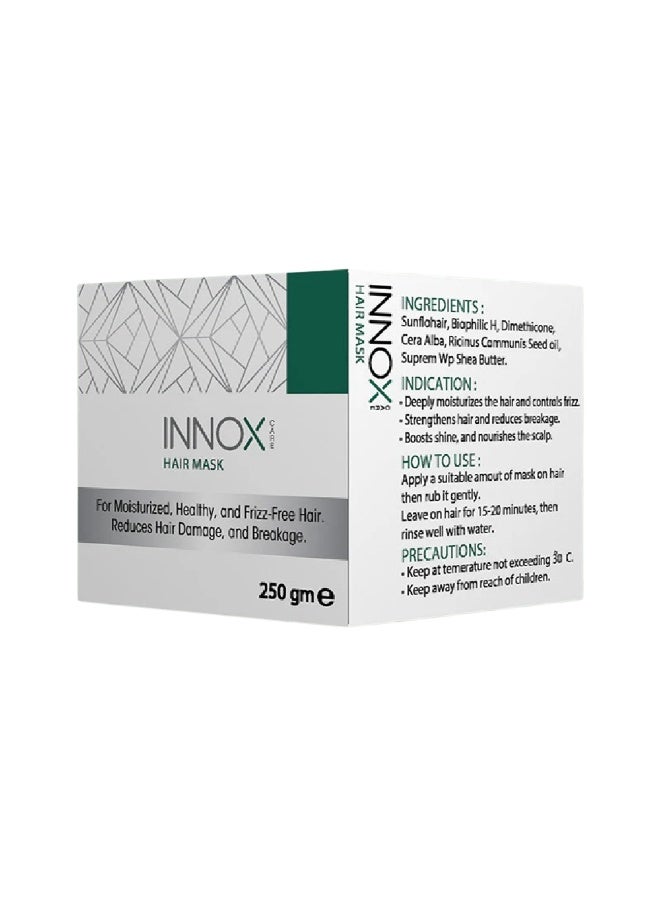 اينوكس قناع شعر إينوكس 250 جم – لترطيب الشعر، جعله صحيًا وخاليًا من التجعد، يقلل من تلف الشعر وتقصفه - Image 4